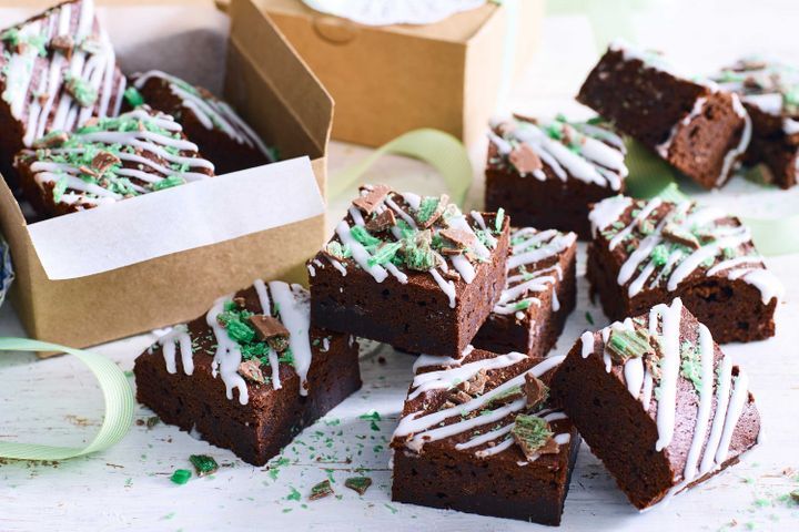 Chocolate Peppermint Brownies